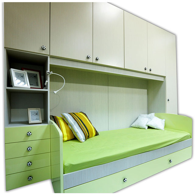 Modular youth rooms